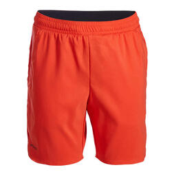 男童网球短裤TSH 500 - 红色