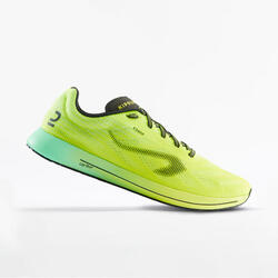 男式跑鞋KIPRUN KD 800－黄色/绿色