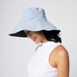女式徒步旅行防晒帽 - 蓝色 | TRAVEL 550
