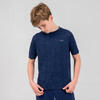 儿童跑步运动短袖T恤AT 500 - 蓝色