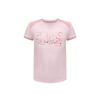 女童青少年体能透气 T 恤 500 系列 - 粉色 