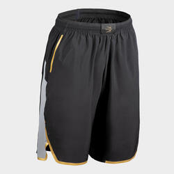 男式篮球短裤 SH900 - 黑色/灰色/金色