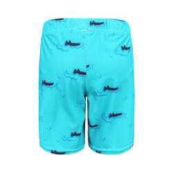 男童长款泳裤100 All Croc Blue