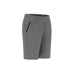 男式基础健身直筒短裤 520 系列 - 灰色