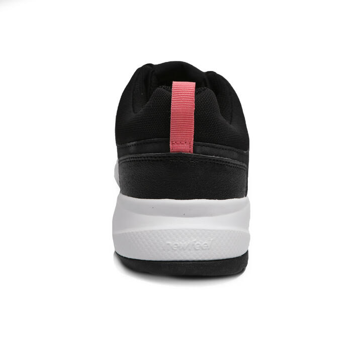 HW 100女式健走鞋 - 黑色/粉色