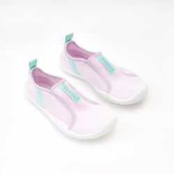 儿童弹性浮潜鞋- Aquashoes 120 - Purple