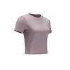 CN 520 丝质瑜伽 T 恤 - 浅紫丁香色
