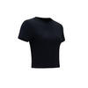 CN 520 丝质瑜伽 T 恤 - 黑色
