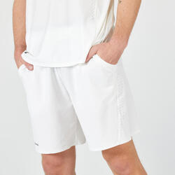 男士网球轻盈短裤TSH900-灰白色