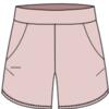 女式网球快干口袋短裤基础系列-粉色
