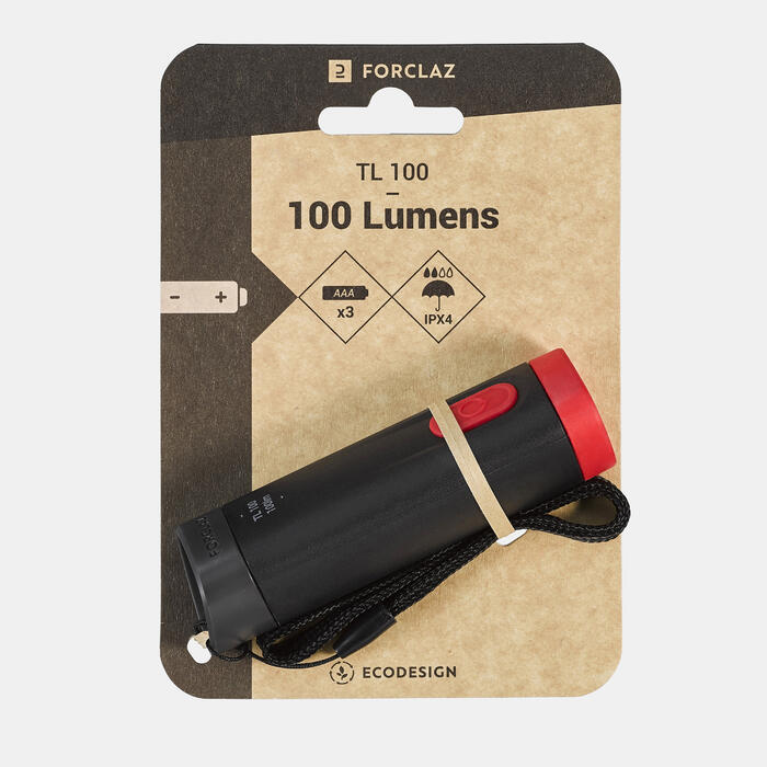 电池手电筒 100流明 TL100