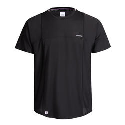 男士网球快干短袖T恤TTS　RN-黑/淡紫　Gaël Monfils