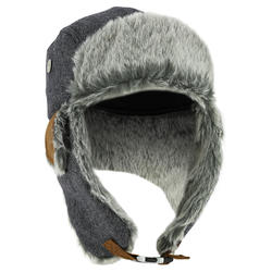 成人滑雪保暖帽 USHANKA - CRUISING FUR - GREY