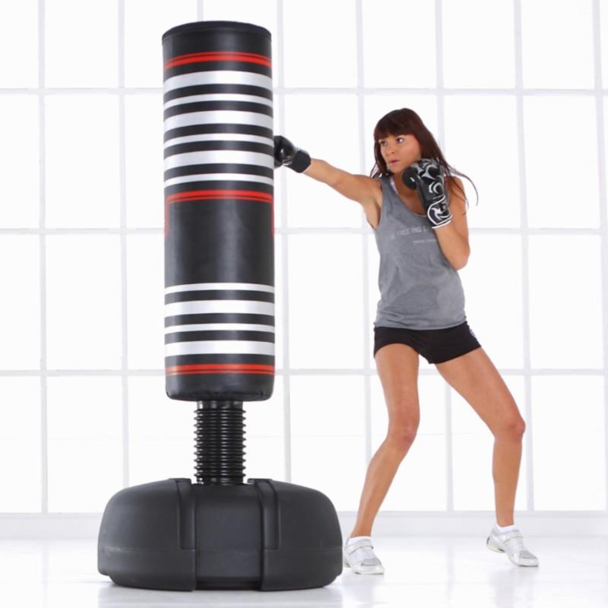 decathlon free standing punch bag
