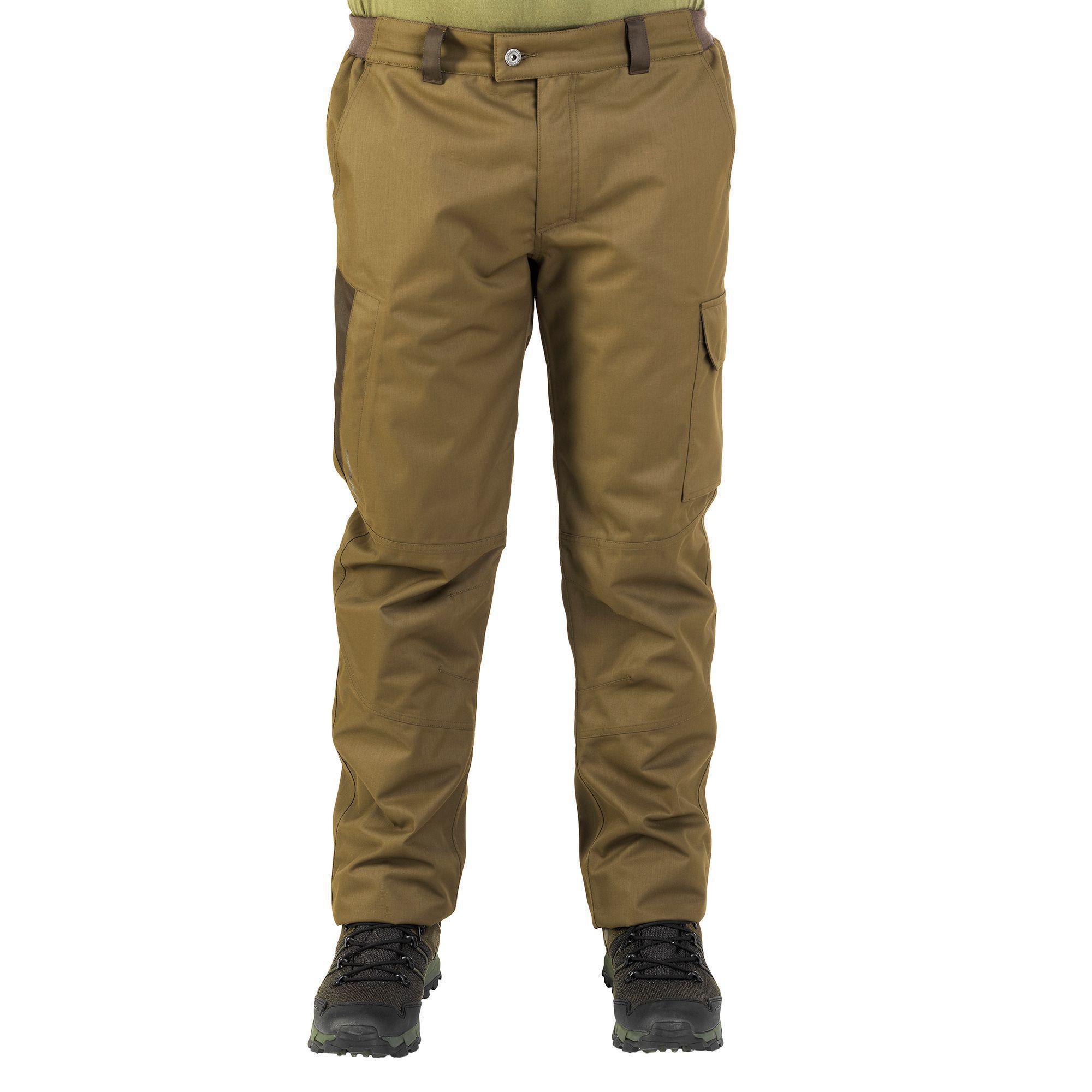 荒野探险保暖男长裤SOLOGNAC 500 Warm 